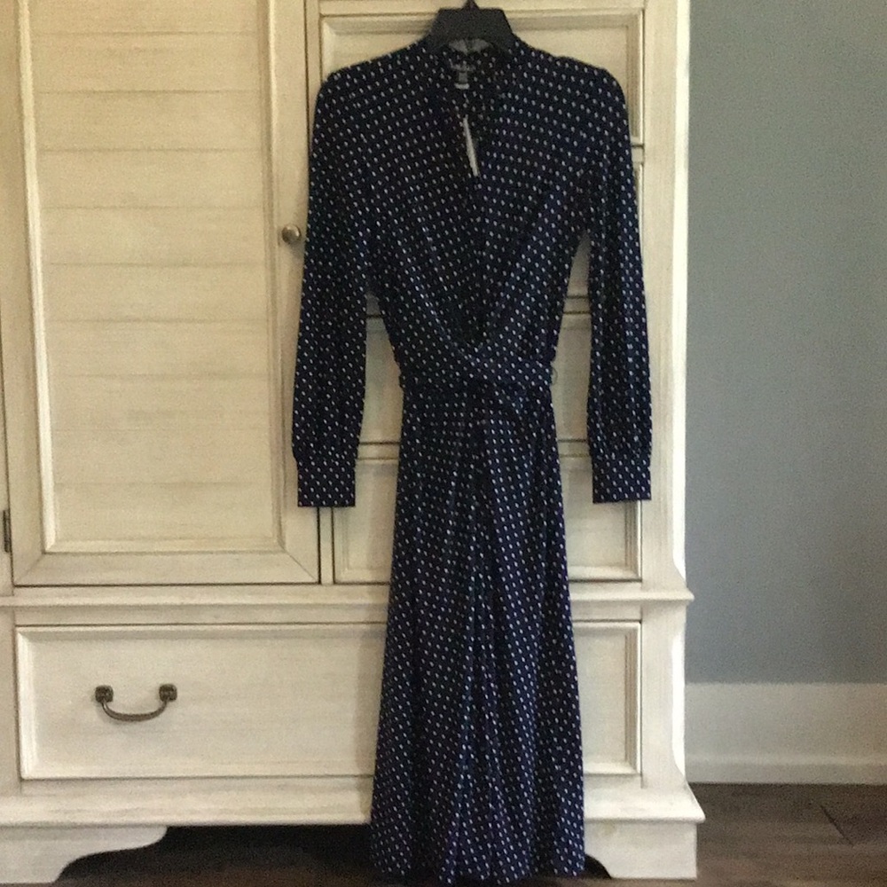 LAUREN Ralph Lauren Polka Dot Dress